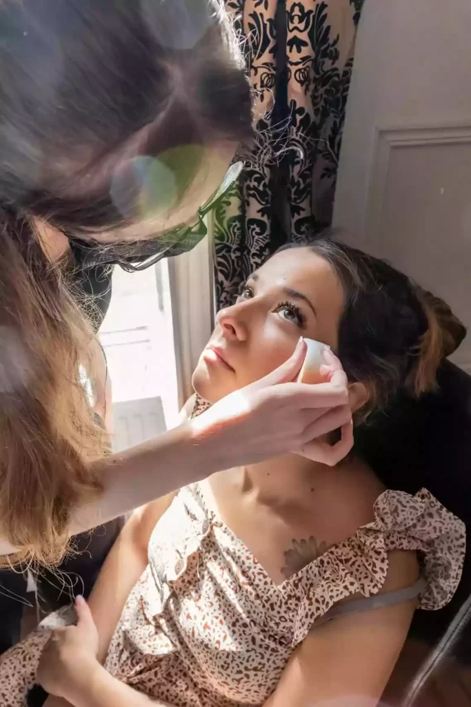 Maquillage mariée à domicile Maëlle Make Up Pro
